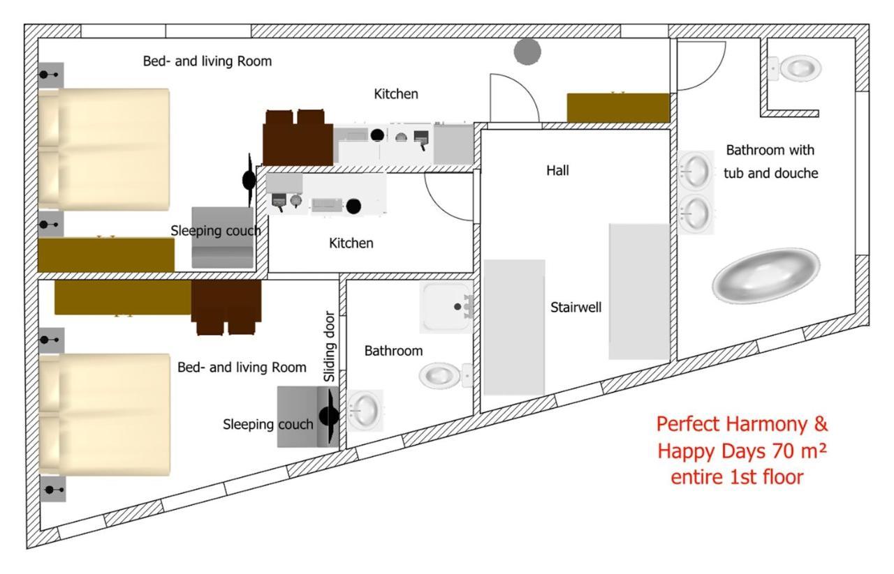 Room 4 & 5 Apartments Salzburg Dış mekan fotoğraf